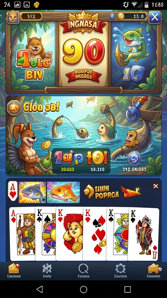 ceri123 - Screenshot menunjukkan karakter utama dalam petualangan.