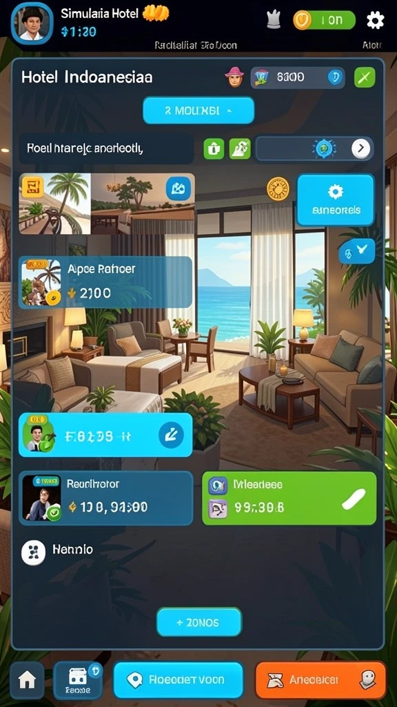house777 - Antarmuka pengguna yang mudah dinavigasi dan intuitif.