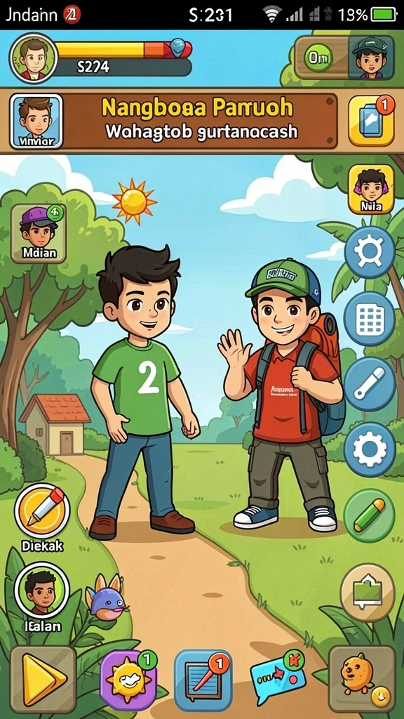 jin33 - Tangkapan layar menunjukkan mode multiplayer yang seru.