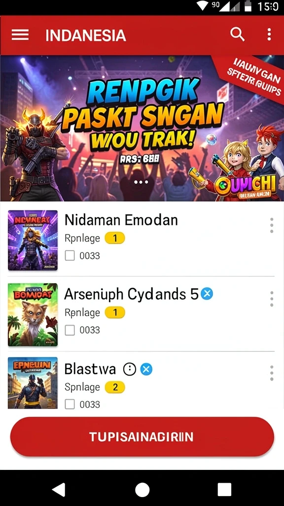 rr999 - Karakter unik dengan opsi kustomisasi menarik.